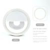 RK-12 Mobile Phone Fill Light Wholesale Live Beauty Selfie Lighting Round Flash Charging LED Fill Light