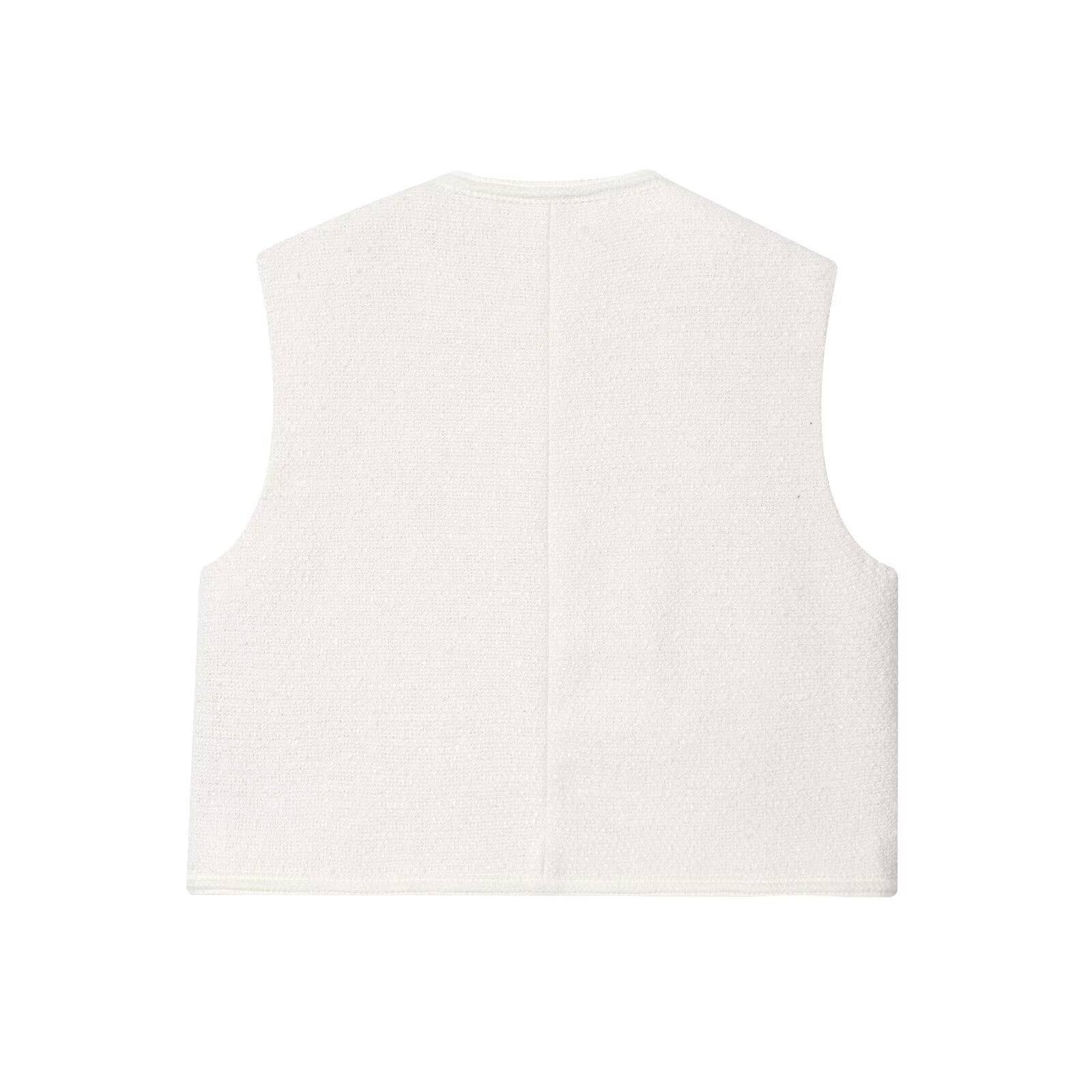 Women's Fashion Fleece Vest + Skirt Set