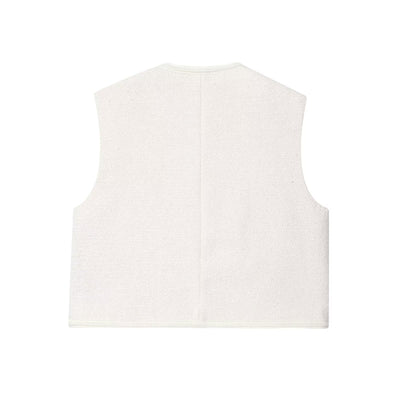 Women's Fashion Fleece Vest + Skirt Set
