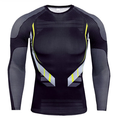 Long Sleeve Compression Shirt Men Quick Dry Gym T Shirt Fitness Sport Shirt Male Rashgard Gym Workout Traning Tights For Men