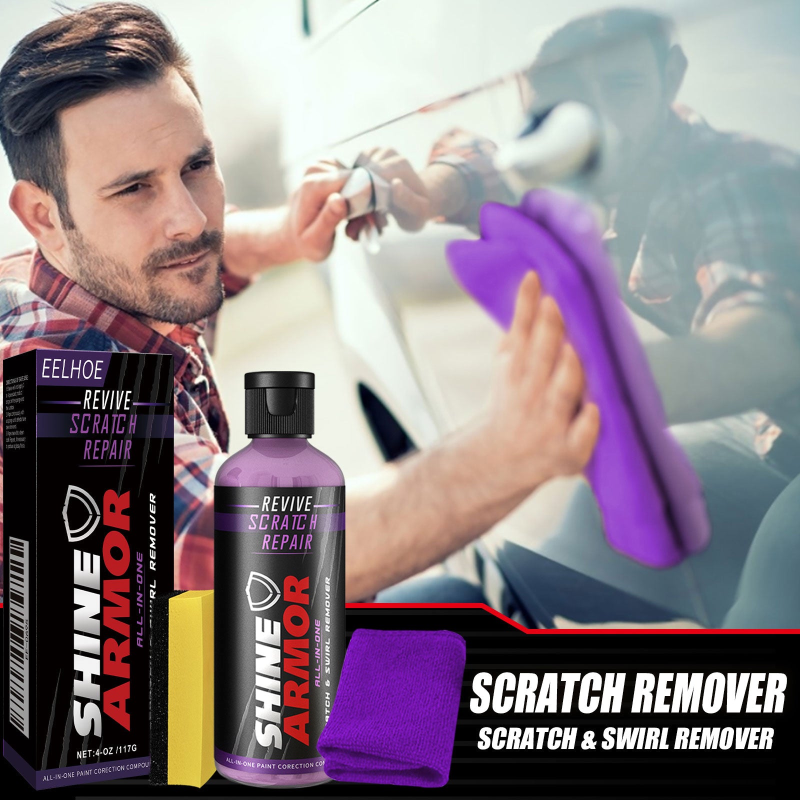 Automotive Scratch Free Repair Liquid Finish Repair Scratch Removal Beauty Maintenance Polish