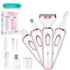 Electric Women's Hair Trimmer for Intimate Care - Multi-Functional Underarm and Pubic Hair Trimmer and Shaver