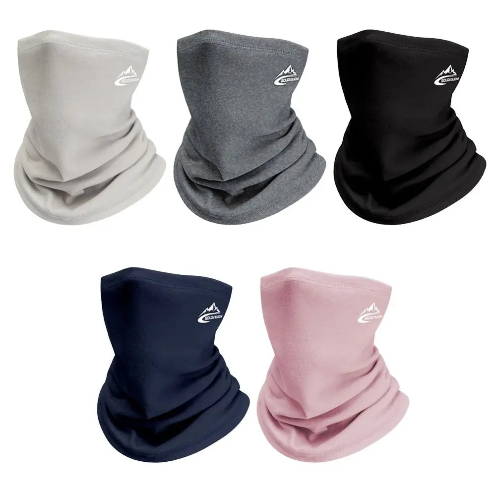 1/2Pcs Running Velvet Thermal Neck Warmer Ski Riding Snowboard Scarf Men Women Winter Sports Hiking Cycling Bandana